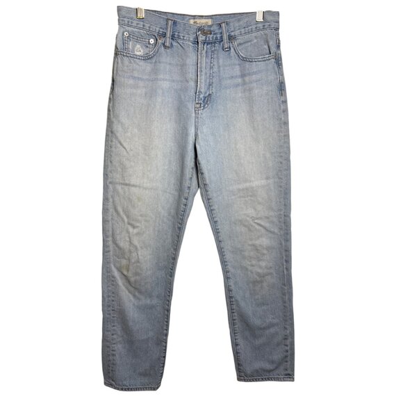 Madewell The Perfect Summer Jean Size 28 Light Wash Denim 100% Cotton Straight - Picture 1 of 11